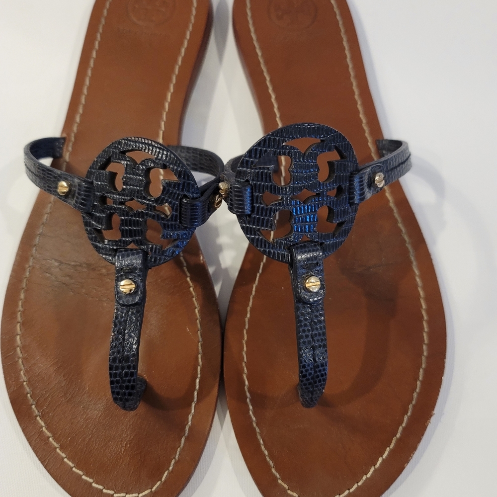 Tory Burch Mini Miller Flat Thong Sandals
